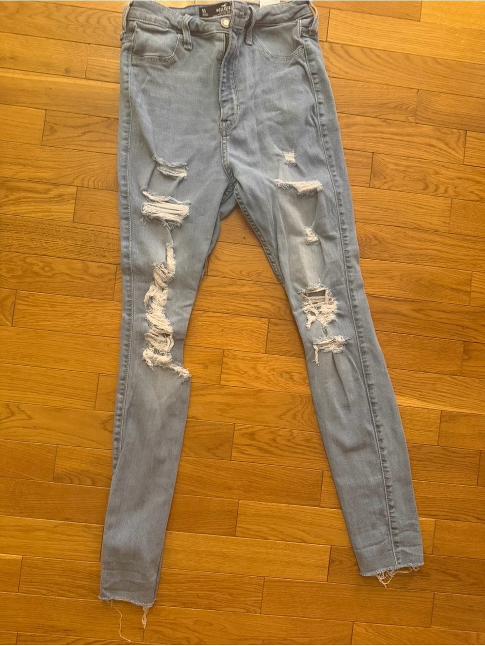 Hollister Light Blue Skinny Jeggings